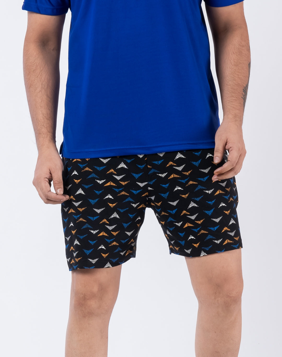 FO Cotton Boxers - Geometric Print